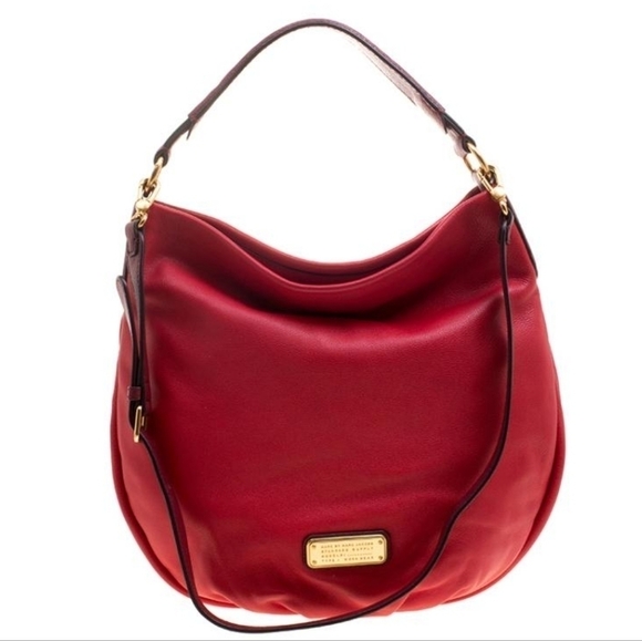MARC BY MARC JACOBS Q Hillier Hobo Style Pebbled Leather Bag, Dust Bag Included - Picture 3 of 17